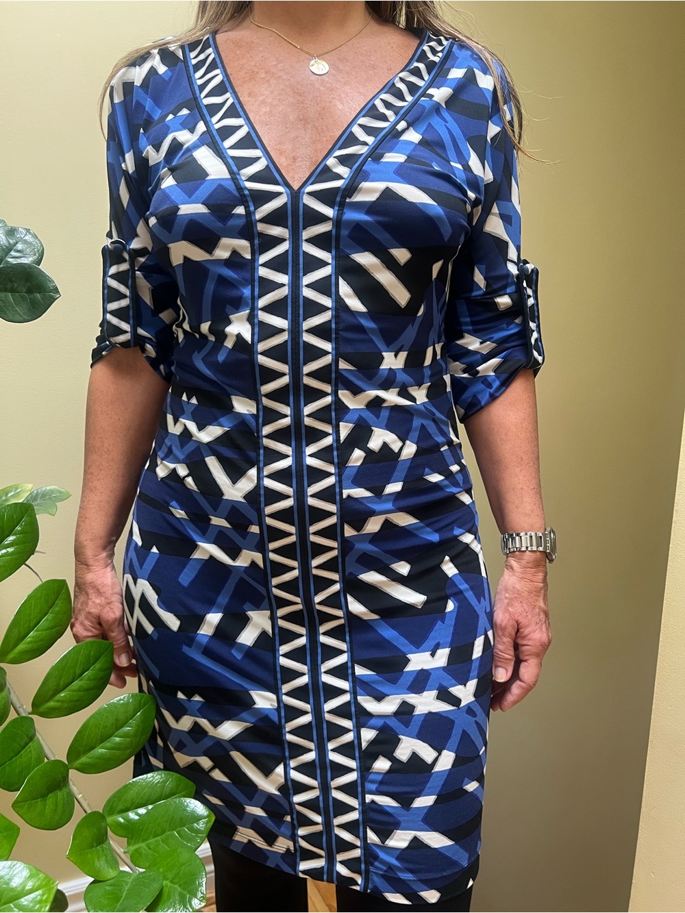 BCBGMAXAZRIA dress, size S.